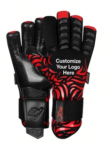 Gants de gardien de but de football personnalisés avec paume en latex professionnel, protection des doigts, absorption des chocs, pour l'entraînement - Product Image 1