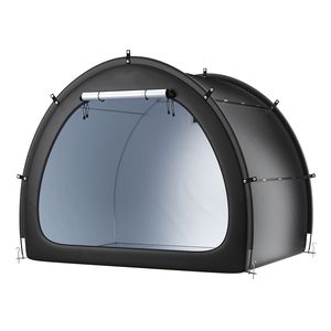 Carpa Espaciosa para Almacenamiento de Bicicletas al Aire Libre con Ventana Ventilada y Forma de Abanico Impermeable para Guardar de 4 a 5 Bicicletas - Product Image 6