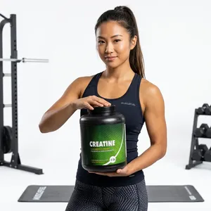 Creatina Monohidrato en Polvo Sin Sabor, Mejora el Rendimiento Muscular, Certificación ISO, Uso en Adultos, Dosis de 2 Cucharadas, Pérdida de Peso, Vegano - Product Image 2