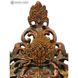 Fait à la main en laiton de 12 pouces déesse Tara tenture murale divinité bouddhiste tibétaine fabriqué en Inde pour les cadeaux - Product Image 4