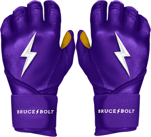 Wholesale Premium Quality Trendy Customized Ambidextrous Adult Baseball Batting Gloves Hook Loop Closure Durable Leather - Product Image 1