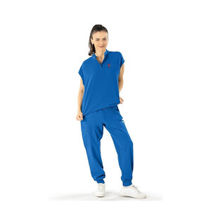 Solid Trader Premium Medical <b>Scrub</b> <b>Set</b> For Healthcare Staff Breathable Nursing Attire Everyday Comfort Hospital Uniform - Product Image 1