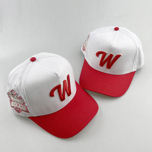 New Hot Selling Factory Price Sports <b>Caps</b> Full Customized 6-Panel Embroidery High Quality Baseball <b>Caps</b> Street Style Y2K Dot - Product Image 2