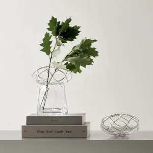 Elegante Florero de Hierro Hecho a Mano para Mesa, Estilo Costero, Decoración para el Hogar, Aniversario - Product Image 3