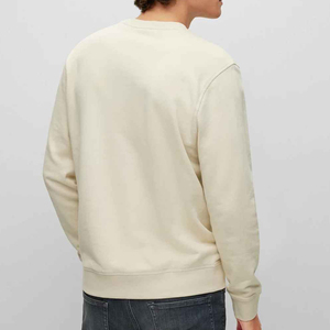 2026 Wholesale Winter High Quality <b>Plain</b> Dyed Printed Crew Neck Custom Logo Men Hoodies <b>Sweatshirts</b> Professional Manufacture - Product Image 5