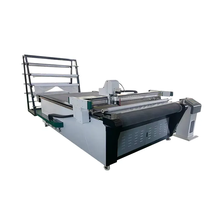 TC2516 agente preço rolo tecido corte máquina gerber tecido corte máquina malha corte máquina para fazer t-shirt