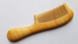 Peignes à cheveux en bois, peignes faits à la main - Product Image 2