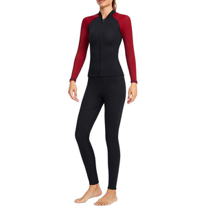Chaqueta de Neopreno Personalizada para Mujer, Manga Larga, Cierre Frontal, Traje de Baño Térmico para Surf, Buceo y Snorkel - Product Image 4