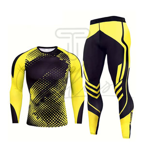 Ensembles de compression pour le sport, vêtements de compression de qualité, tenues d'entraînement, ensembles de compression - Product Image 2