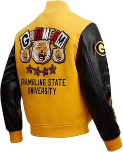 Veste universitaire en laine Ransom pour hommes, style campus - Product Image 2