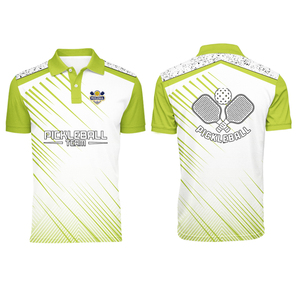 เสื้อโปโลพรีเมียมสำหรับกีฬาพิคเคิลบอล ผ้าโพลีเอสเตอร์น้ำหนักเบา ระบายความชื้น แห้งเร็ว เหมาะสำหรับการเล่นกีฬา - Product Image 2