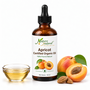 Aceite Cosmético Natural 100% Puro de Albaricoque, Certificado Orgánico, Prensado en Frío, Aroma a Nuez, para el Cuidado de la Piel y el Cabello, Venta al Por Mayor - Product Image 2