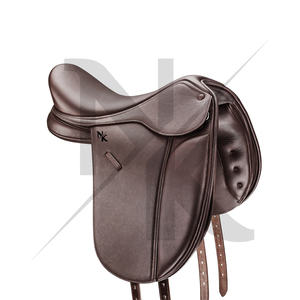 Nouvelle Arrivée Selle de Dressage à Contact Étroit Équipement Équestre Produits de Course Hippique Cuir Véritable du Pakistan - Product Image 6