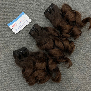 SUPER OFFRES! Extensions de cheveux bouclés rebondissants 100% naturels du Vietnam |   Boucles complètes de haute qualité, super douces et durables - Product Image 6