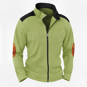 Chaqueta Varsity de Invierno para Hombre de Alta Calidad a Precio Económico al por Mayor, Cuello Alto, Ecológica, Transpirable, Suave, Cómoda, Talla Grande - Product Image 1