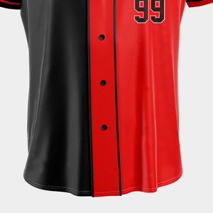 Produsen OEM Pakaian Olahraga Bernapas Berkualitas Tinggi Jersey Baseball Untuk Klub Dan Tim  Pemasok Grosir Kaos Baseball Kustom - Product Image 5