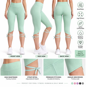 New Design High Quality <b>Women</b> Yoga Legging Quick Dry <b>Women</b> Legging Uniform Breathable <b>Women</b> Legging - Product Image 3