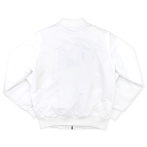 Customizable Casual Dyed V-neck Collar Varsity Spring Bomber <b>Jacket</b> Waterproof Breathable Silk/Cotton Greek Embroidered <b>Patches</b> - Product Image 4