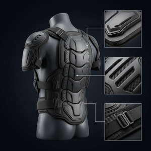 Protection dorsale professionnelle impex pour moto tout-terrain, respirante, homologuée CE, pour la protection des lombaires - Product Image 1