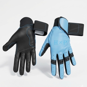 Guantes de Bateo Profesionales en Oferta, con Logotipo Personalizado, Palma de Cuero Genuino, Guantes de Bateo de Softbol, Guantes de Bateo de Béisbol 2026 - Product Image 1