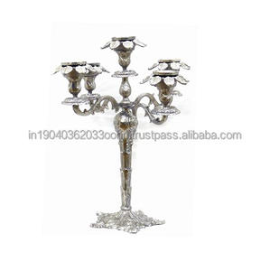 Candelero de mesa de Metal de diseño único para el hogar y el Hotel, candelabro de Metal decorativo, decoración del hogar - Product Image 4