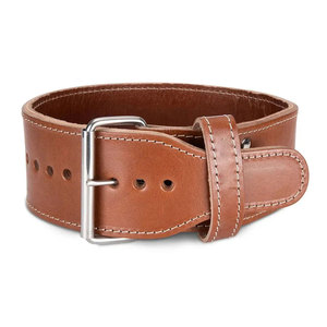 Ceinture de musculation de haute qualité pour le soutien lombaire, en cuir de vachette, personnalisable en usine, pour la musculation et le powerlifting - Product Image 1