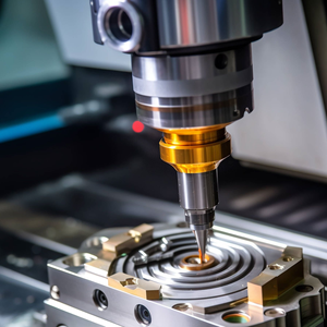 Services d'usinage CNC en métal de haute précision OEM d'usine pour les métaux en <span class=keywords><strong>laiton</strong></span>/acier/aluminium avec tournage et fraisage personnalisés - Product Image 1