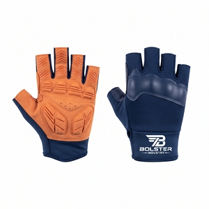 Gants de cyclisme Alpha Racing unisexes sur mesure, demi-doigts, antidérapants, absorbant les chocs, rembourrés en néoprène et gel, respirants et anti-humidité - Product Image 1