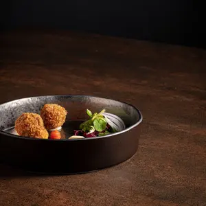 Bol décoratif en céramique haut de gamme pour plantes, idéal pour les intérieurs contemporains – Décoration intérieure de luxe tendance et écologique - Product Image 2