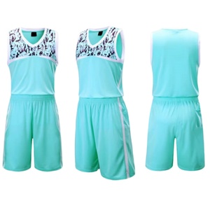 Ropa Deportiva, Último Diseño, Uniformes de Baloncesto Personalizados con Transferencia Térmica, Logotipo Personalizado, Color Sólido, Secado Rápido, 100% Poliéster, Color Personalizado - Product Image 1