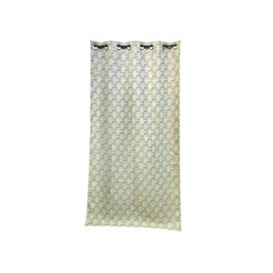 Cortina Ondulada de Jacquard de Poliéster de Lujo, Ignífuga, 122 x 213 cm, con Ojales, Estilo Moderno, Lista para Usar en Hogares y Hoteles - Product Image 6