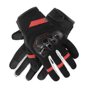 Guantes de Motocicleta de Cuero Genuino de Primera Calidad con el Mejor Diseño, Ajustables, para Hombre, Guantes de Carreras, Talla Personalizada - Product Image 3