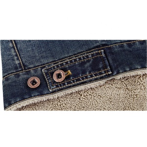 Direct Factory Made Custom Cotton <b>Long</b> Sleeve Custom Print Denim Jean <b>Jacket</b> <b>Men</b> Jeans Coat Denim Hot Sale Product - Product Image 4