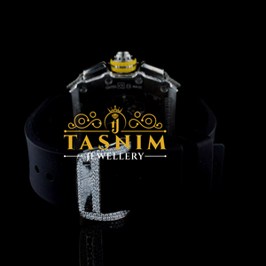 Working VVS Moissanite Diamond <b>Watch</b> Iced Out Hip Hop Cuban Link Style Sport Fashion Square <b>Case</b> for Him Men's Wrist <b>Watch</b> Gift - Product Image 4