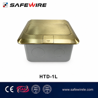 Office Home UK Power Pop-up Floor Outlet Plate Duplex Ground Outlet שקע נתונים שקע מחשב סגסוגת אלומיניום