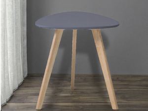 Table d'appoint ronde de style industriel moderne indien de haute qualité, table basse ou table à thé de luxe avec meubles en bois, table de chevet - Product Image 2