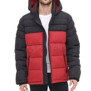 Chaqueta Acolchada de Invierno para Hombre, con Capucha y Mangas Largas, Fabricación en Fábrica, Nueva Llegada, Logotipo Frontal Personalizado, Venta al Por Mayor - Product Image 2