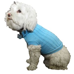 Maglione per Animali Domestici in Cotone Pesante con Colletto a Costine, Abbigliamento per Animali di Alta Qualità - Product Image 3
