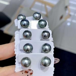 Boucles d'oreilles en perles d'eau douce australiennes roses brillantes de 8-9 mm, argent 925 incrusté, qualité de brillance impeccable, cœur naturel blanc, boucles d'oreilles de qualité supérieure - Product Image 1