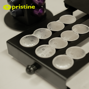 Minimalist Coffee Pod <b>Storage</b> Rack with Drawer for Kitchen Use Standing Type <b>Plastic</b> Material Detachable Design - Product Image 4