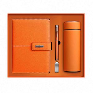 Promotional Stationery Custom Black Thermos Cup Journal Set With Pen Gifts <b>Notebook</b> Gift Box - Product Image 2