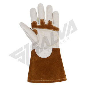 Guantes de Trabajo de Cuero Resistentes para Hombre, para Construcción, Jardinería, Conducción, Soldadura, Seguridad - Product Image 5