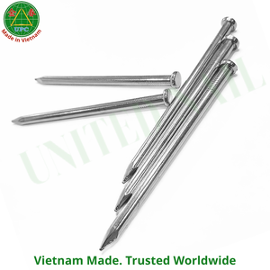 3.7 inch Smooth Shank Steel <b>Nails</b> with Checkered Head Style for Construction Projects from Vietnam | clavo de uso gene - Product Image 5