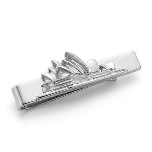 Barra de Corbata Plateada Personalizada para Gerente de Hotel con Logotipo Grabado - Product Image 5