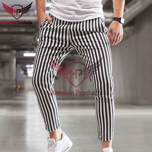 Pantalons décontractés élégants pour hommes pour les affaires et les loisirs-Design tendance des usines chinoises-Vêtements confortables pour le bureau et la maison - Product Image 3