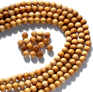 Tasbih en bois poli fait main, écologique et de qualité supérieure, perles de prière islamiques, chapelet musulman pour le Zikr quotidien, la prière, le Ramadan et l'Aïd - Product Image 6