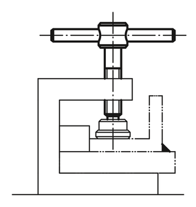 Vis de fixation en T K0756 D1=M10 en acier - Product Image 5