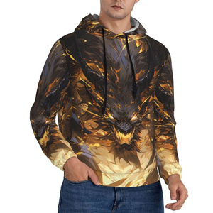 Personnalisation, taille personnalisée, impression de logo personnalisé, sweat-shirt à capuche pour homme, sweat-shirt à capuche en sublimation, sweat-shirt à capuche à enfiler - Product Image 2