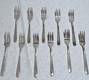Ensemble de fourchettes de table en acier inoxydable durable de style européen 2026, finition miroir premium, multifonctionnel - Product Image 1