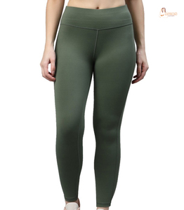 Nouveau Legging de Sport Décontracté à Taille Haute, Tricoté, Sans Couture, Respirant, Écologique, Extensible, Effet Push-Up, pour Fitness et Yoga, Couleur Unie - Product Image 1
